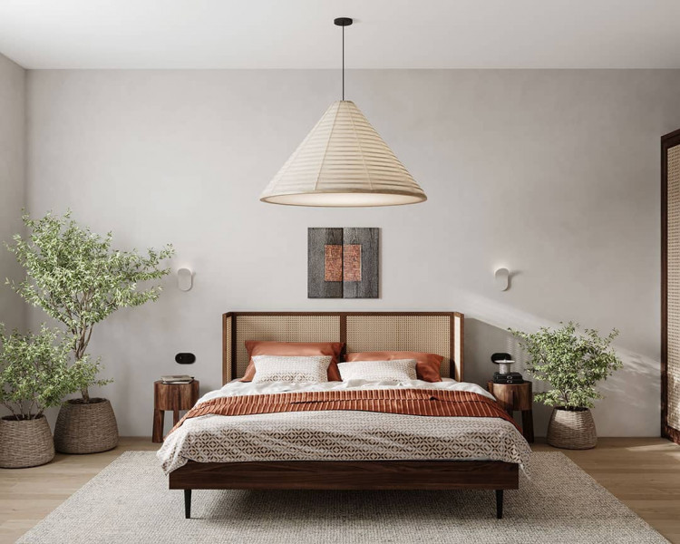 Rendered Bedroom