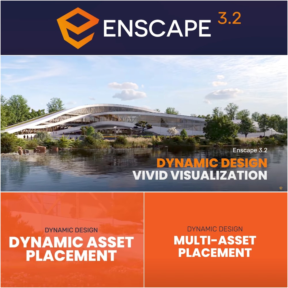Enscape3D - Enscape 3.2 released - New features